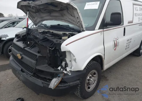 2016 Chevrolet Express 2500 Work Van из США, поврежденный, VIN 1GCWGAFF3G1277088